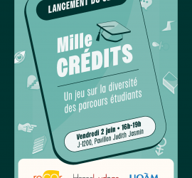Affiche annonçant le lancement.